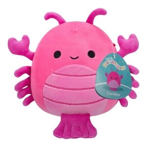 NEW Squishmallows Cordea Hot Pink Lobster